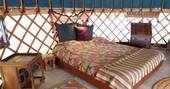 Levante yurt bed, Cadiz, Spain