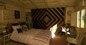 peel cabin double bed