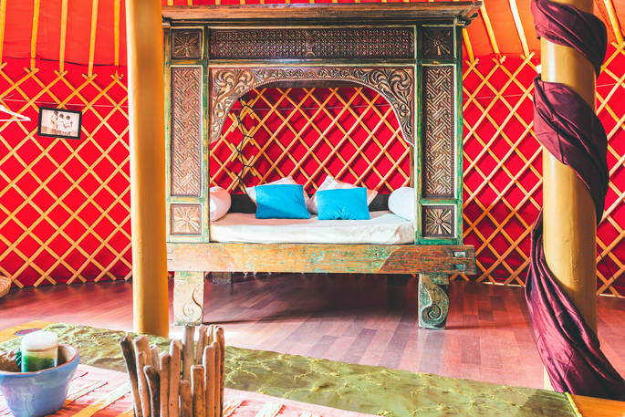 Eco Luxury Yurt Suite, glamping, Finca de Arrieta, Haría, Lanzarote, Spain