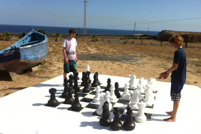 Giant Chess Set Finca De Arrieta