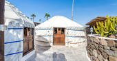 Eco Twin Yurts, glamping, Finca de Arrieta, Haría, Lanzarote, Spain