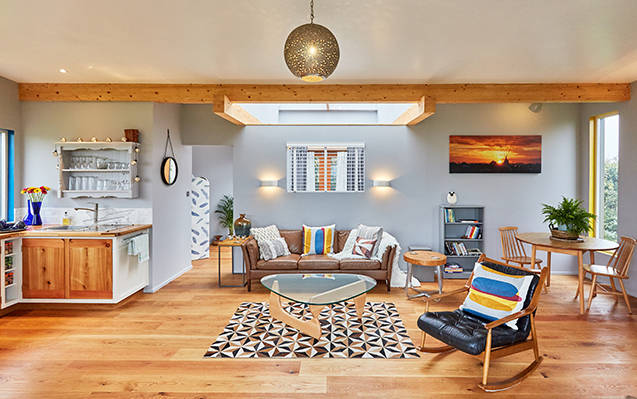 Corner House interior