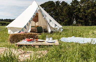 How to make the most of your glamping holiday